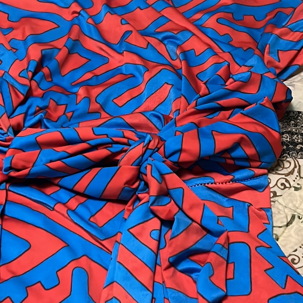 NWT geometric pattern maxi dress - Picture 2 of 4